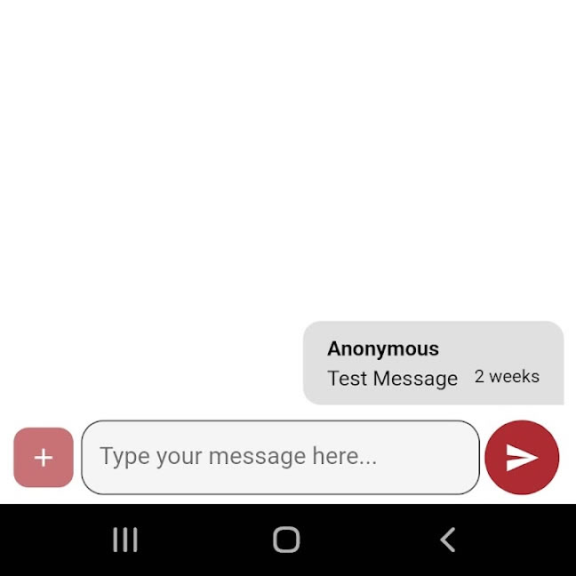 NIHSS direct messages and file sharing screenshot
